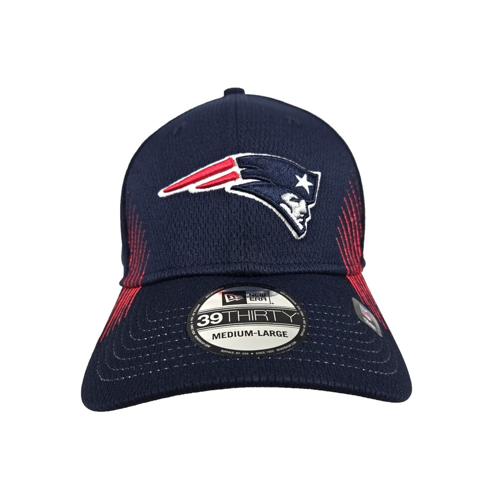 New England Patriots NFL Size M/L 39THIRTY Stretch Fit Hat Football NWT New